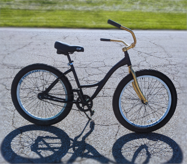 YOLO - 3" Fat Tire Beach Cruiser (Fully Refurbuished)